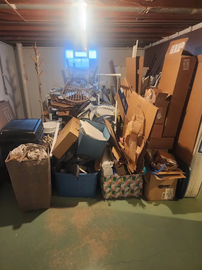 Roll-off dumpster container at job site for Construction Dumpster Rental in Marlborough